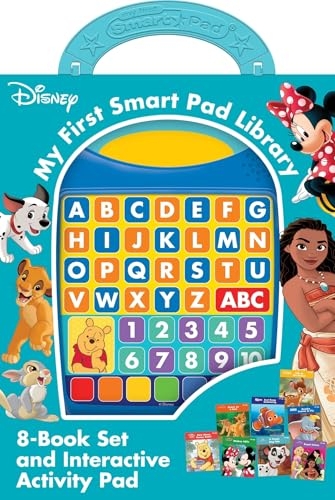Disney: Fun with Friends My First Smart Pad Library 8-Book Set and Interactive Activity Pad Sound Book Set