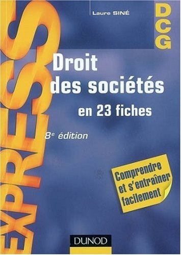 Droit des sociétés en 23 fiches