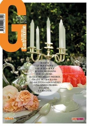 Les cahiers de la gastronomie n 20