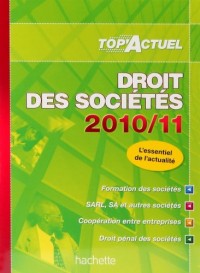 Droit des sociétés 2010-2011