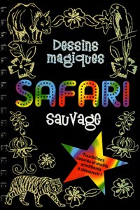 Safari sauvage : Tourbillons colorés et motifs scintillants à découvrir !