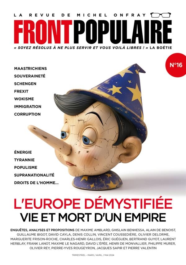 Front Populaire N° 16 - L'Europe démystifiée