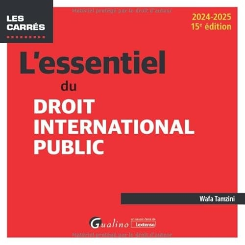 L'essentiel du droit international public (2024-2025)