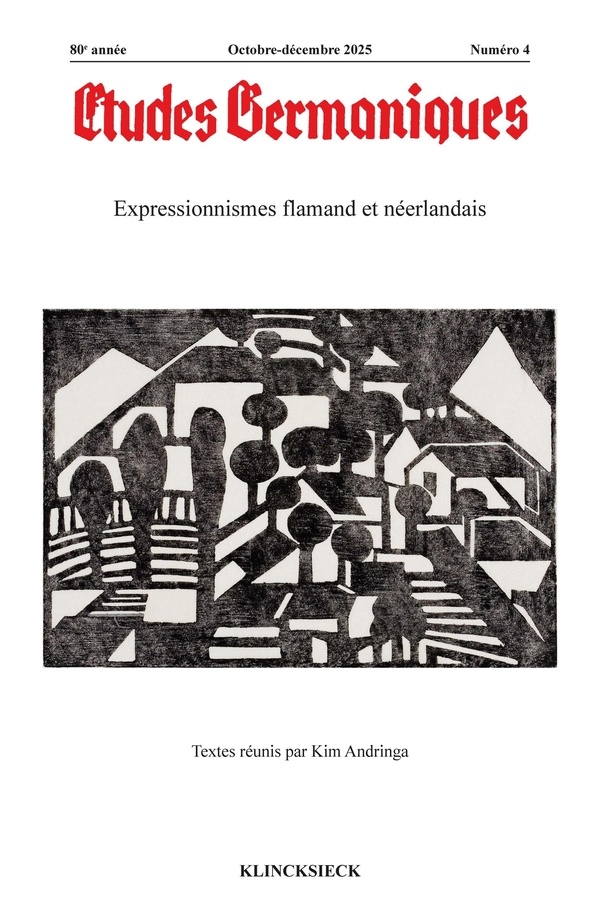 Études germaniques - N°4-2025: Expressionnismes flamand et néerlandais