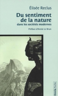 Du sentiment de la nature dans les sociétés modernes
