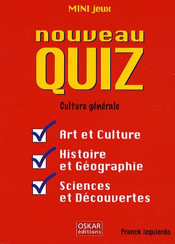 Nouveau quiz culture générale