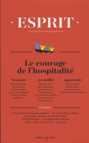 Revue Esprit Juillet-Aout 2018 Refugies