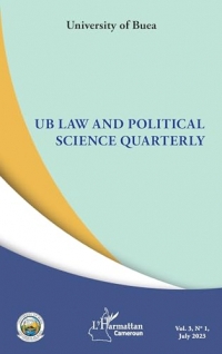 UB Law and Political Science Quarterly: Vol 3, N°2, July 2023