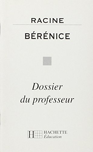 Bérénice (Livre du professeur)