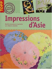 Impressions d'Asie : Motifs évocateurs à peindre sur châssis entoilés