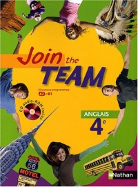 Anglais 4e Join the Team (1CD audio)
