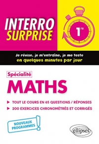 Spécialité Maths - Première - Nouveaux programmes