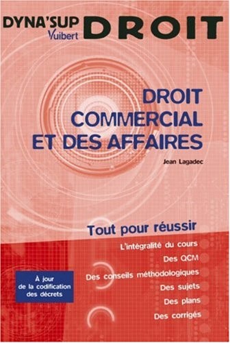 Droit commercial et des affaires