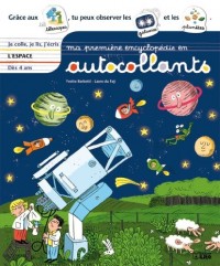 Ma Premiere Encyclopédie en Autocollants : l'Espace - Dès 4 ans