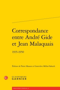 Correspondance entre andré gide et jean malaquais - 1935-1950: 1935-1950