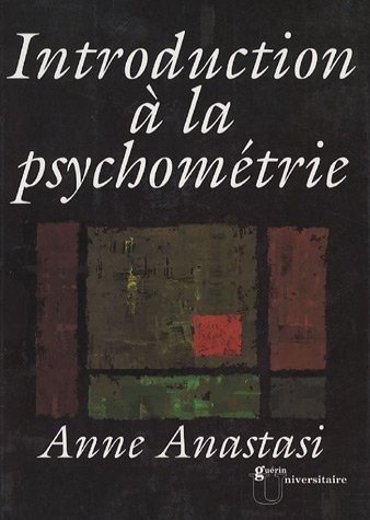 Introduction à la psychométrie