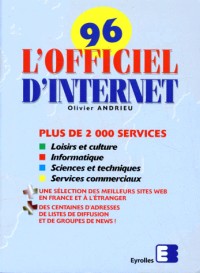 OFFICIEL INTERNET 1996. 2ème édition