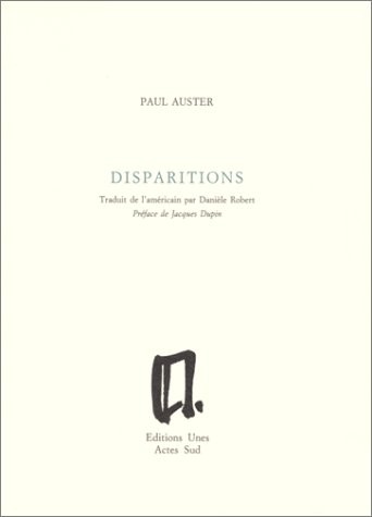 Disparitions