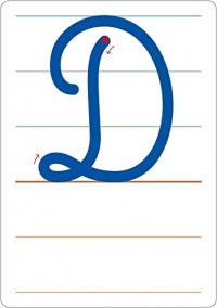 Mon cahier d'écriture CP-CE1 - Cartes Lettres majuscules cursives - Ed. 2022