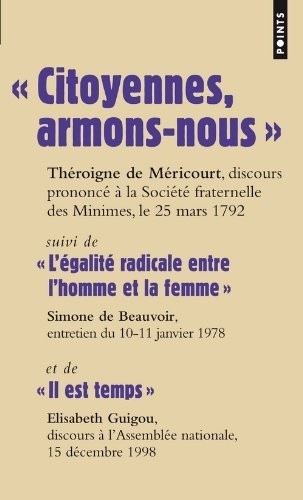 Citoyennes, armons-nous! : discours de Théroigne de Méricourt, 25 mars 1792