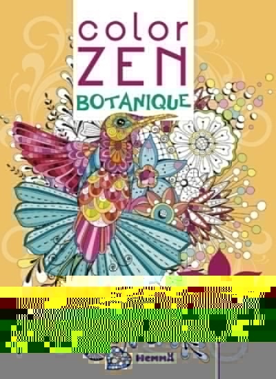 Color Zen poster- Botanique