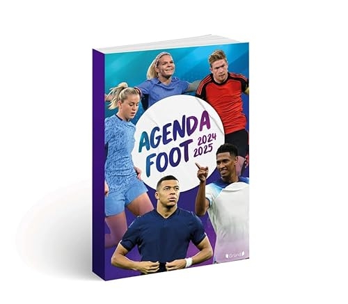 Agenda football international 2024-2025 – Papeterie Jeunesse – À partir de 6 ans