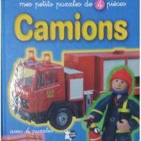 Camions : Mes premiers puzzles de 4 pièces