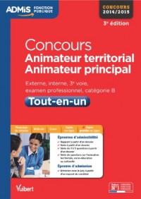 Concours Animateur territorial et Animateur principal - Tout-en-un - Catégorie B - Concours 2015