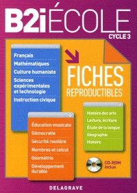 B2i Ecole Cycle 3 Fiches Repro + CD-ROM (ed 09)