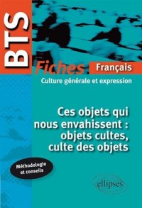 BTS 2014-2015 Français Fiches Culture Générale et Expression Ces Objets qui nous Envahissent Objet Culte, Culte des Objets