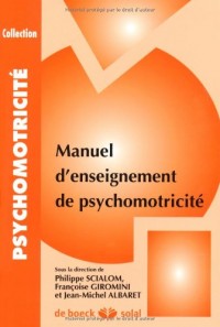 Manuel d'enseignement de psychomotricité