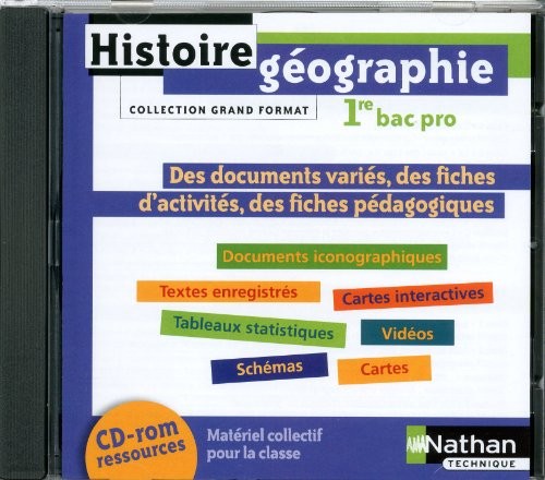 Coffret de Ressources Histoire-Géographie 1re Bac Pro 3 ans