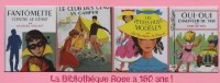 La Bibliothèque Rose a 150 ans ! : Coffret anniversaire en 4 volumes : Fantômette contre le géant ; Le Club des cinq ; Les petites filles modèles ; Oui-oui chauffeur de taxi