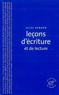 Leçons d'écriture et de lecture