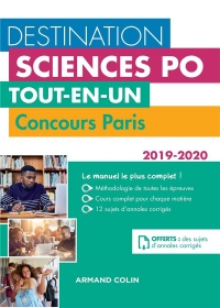 Destination Sciences Po - Concours Paris 2019-2020 - Tout-en-un