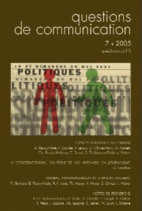 Questions de Communication, N 7/2005. Espaces Politiques au Feminin
