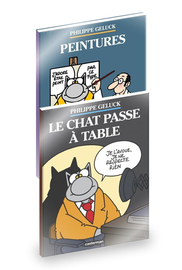 Le chat passe à table + peintures
