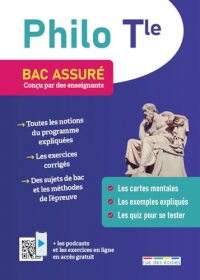 Bac assuré - Philosophie Terminale: Toutes les notions du programme + des cartes mentales