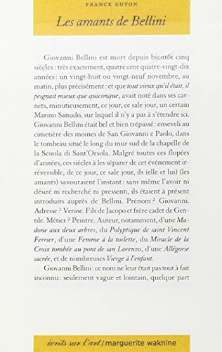 Les Amants de Bellini