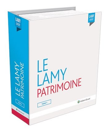 Lamy patrimoine 2015 classeurs à feuillets mobiles - 1800 pages