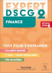DSCG 2 - Expert - Finance - Réforme 2026-2027