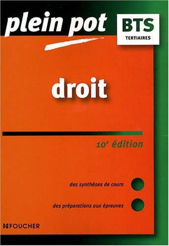 Droit BTS DUT tertiaires (Ancienne Edition)