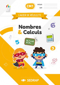 Cahiers de Reussite Nombres & Calculs CM1 - Lot de 5