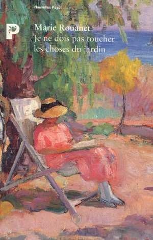 Je ne dois pas toucher les choses du jardin