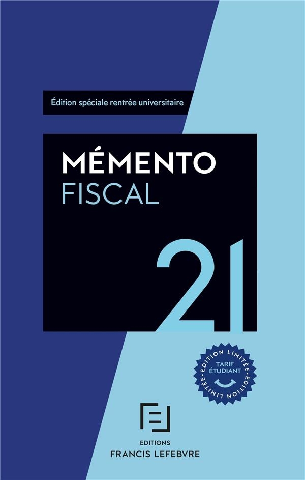 Mémento FISCAL ETUDIANTS 2021