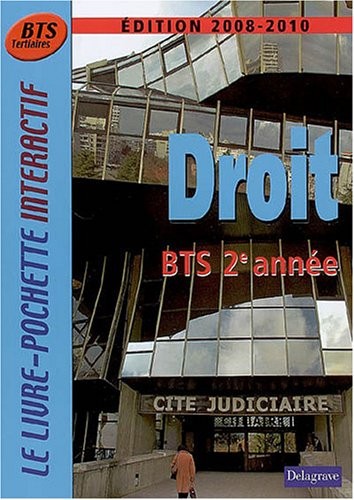 Droit BTS 2e année : Manuel de l'élève