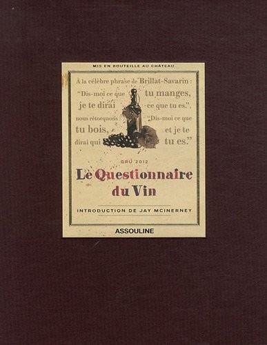 LE QUESTIONNAIRE DU VIN