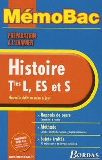 MEMO PREPA EXAM HISTOIRE TERM (Ancienne Edition)