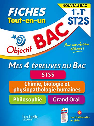 Objectif BAC Fiches Tout-en-un 1re et Term ST2S - Nouveaux programmes