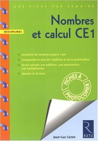 Nombres et calcul